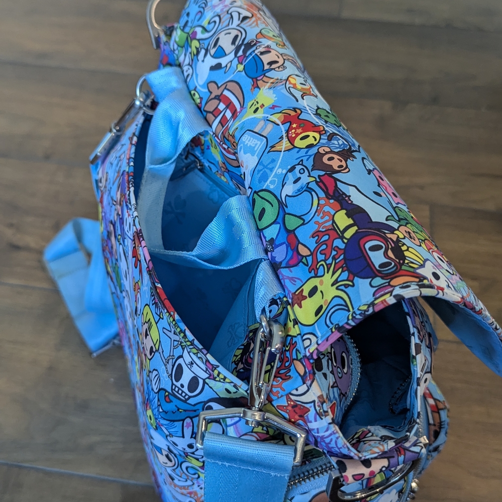 tokidoki x JuJuBe Sea Amo 2.0 Diaper Bag Backpack - Picture 4 of 5
